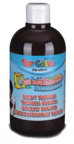 Farba temper 500ml c. brązowa ToyColor