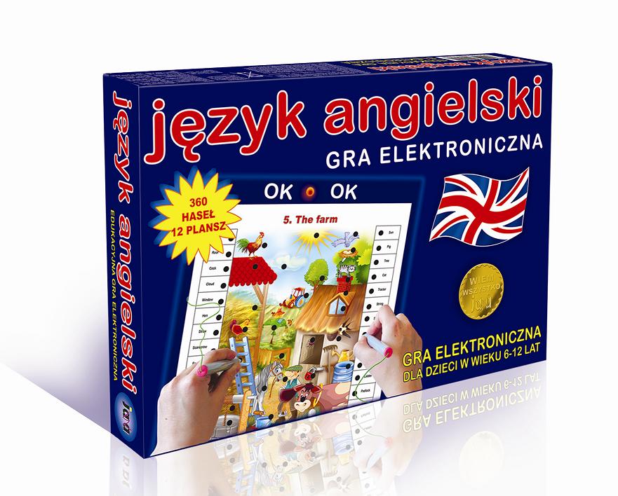 Gra elektroniczna dla przedszkolaka j. angielski +6 Jawa