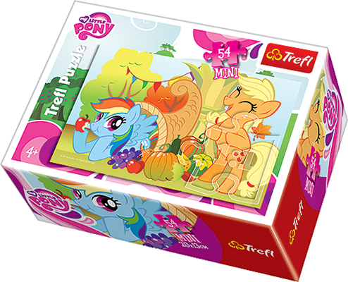 Puzzle Mini 54 elementy My Little Pony +4 Trefl
