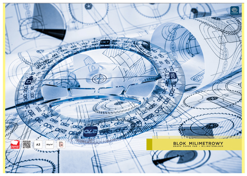Blok milimetrowy A3/20 kart. Interdruk