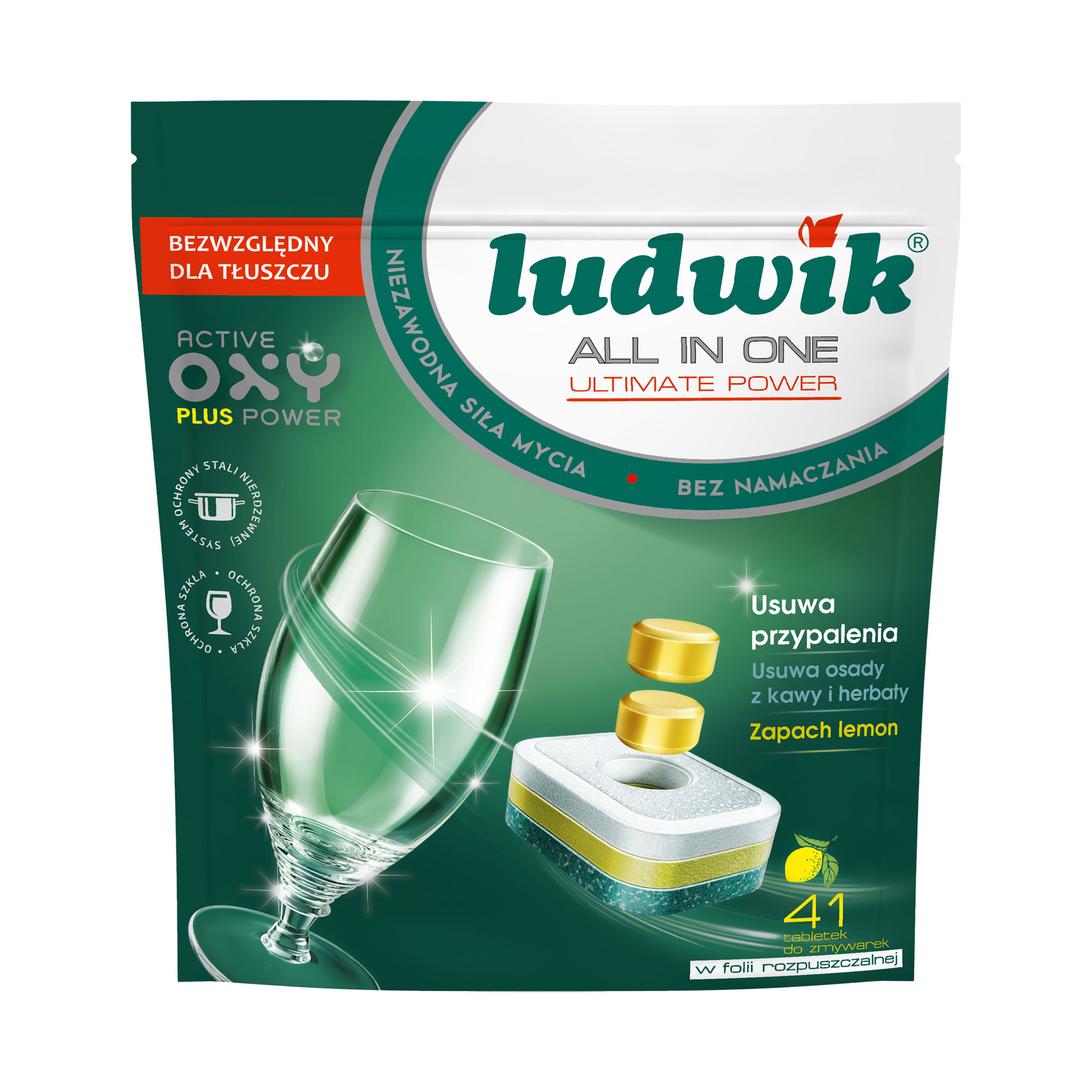 Tabletki do zmywarki All in One 41szt. Classic Ludwik