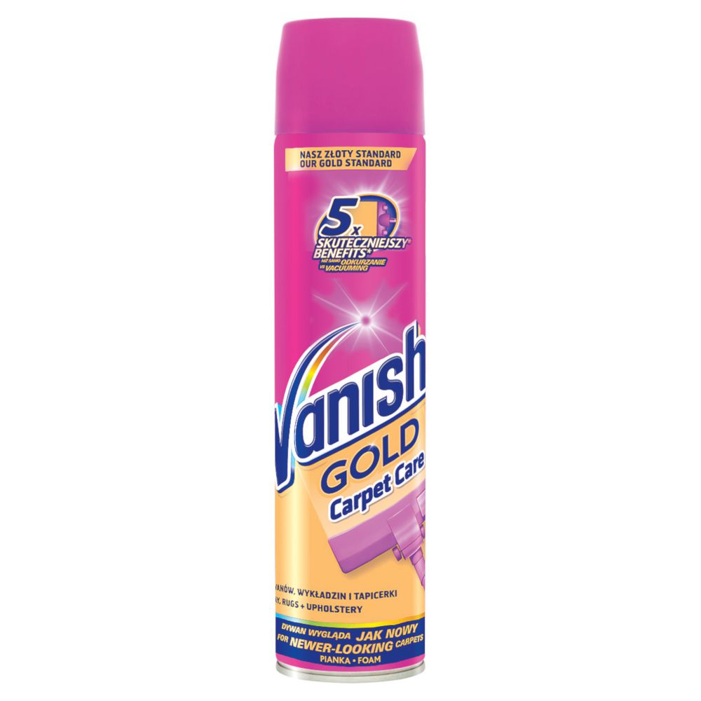 Pianka do dywanów i tapicerek 600ml Vanish