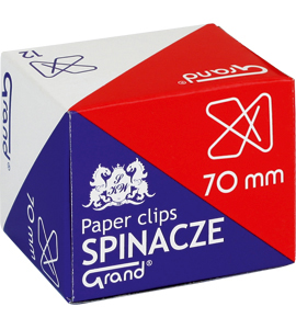 Spinacze krzyżowe 70mm 12szt. Grand