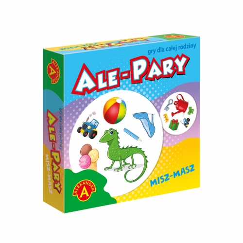 Gra edukacyjna Ale pary Misz-masz +4 Alexander