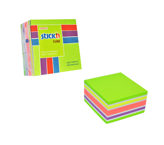 Notes samoprzylepny 76x76/400kart. Stick'n