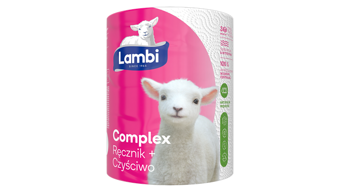 Ręcznik papierowy Complex 3w1 Lambi