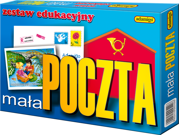 Gra edukacyjna Mała poczta +6 Adamigo