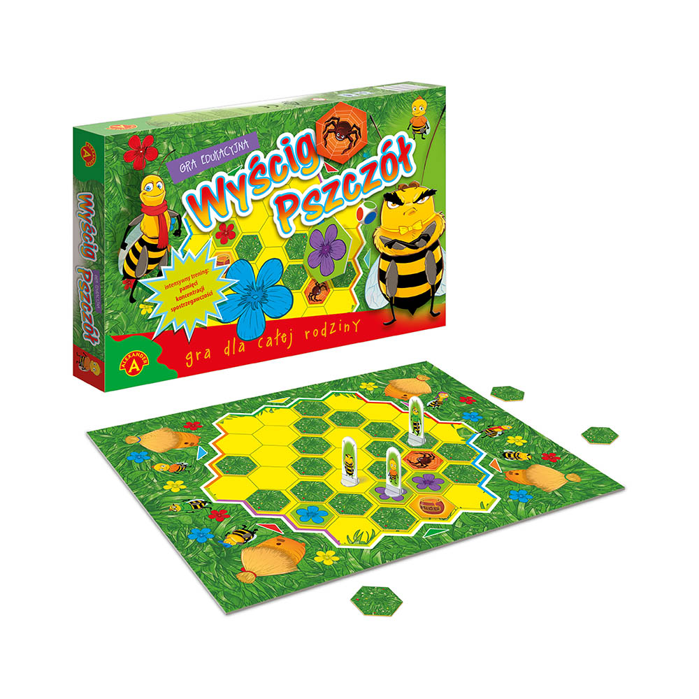 Gra edukacyjna wyścig pszczół +5 Alexander