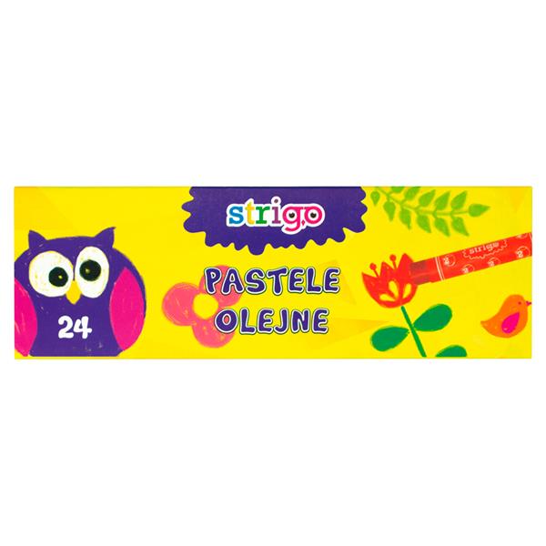 Pastele olejne 24 kolory Strigo