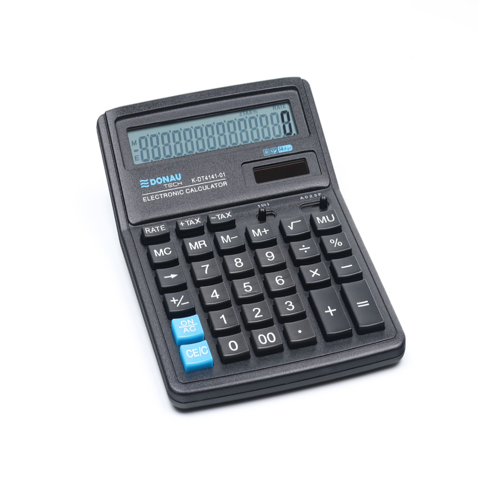 Kalkulator biurowy 14 pozycji K-DT4141-01 Donau