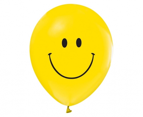 Balon dekoracyjny Uśmiechy 5szt. Godan