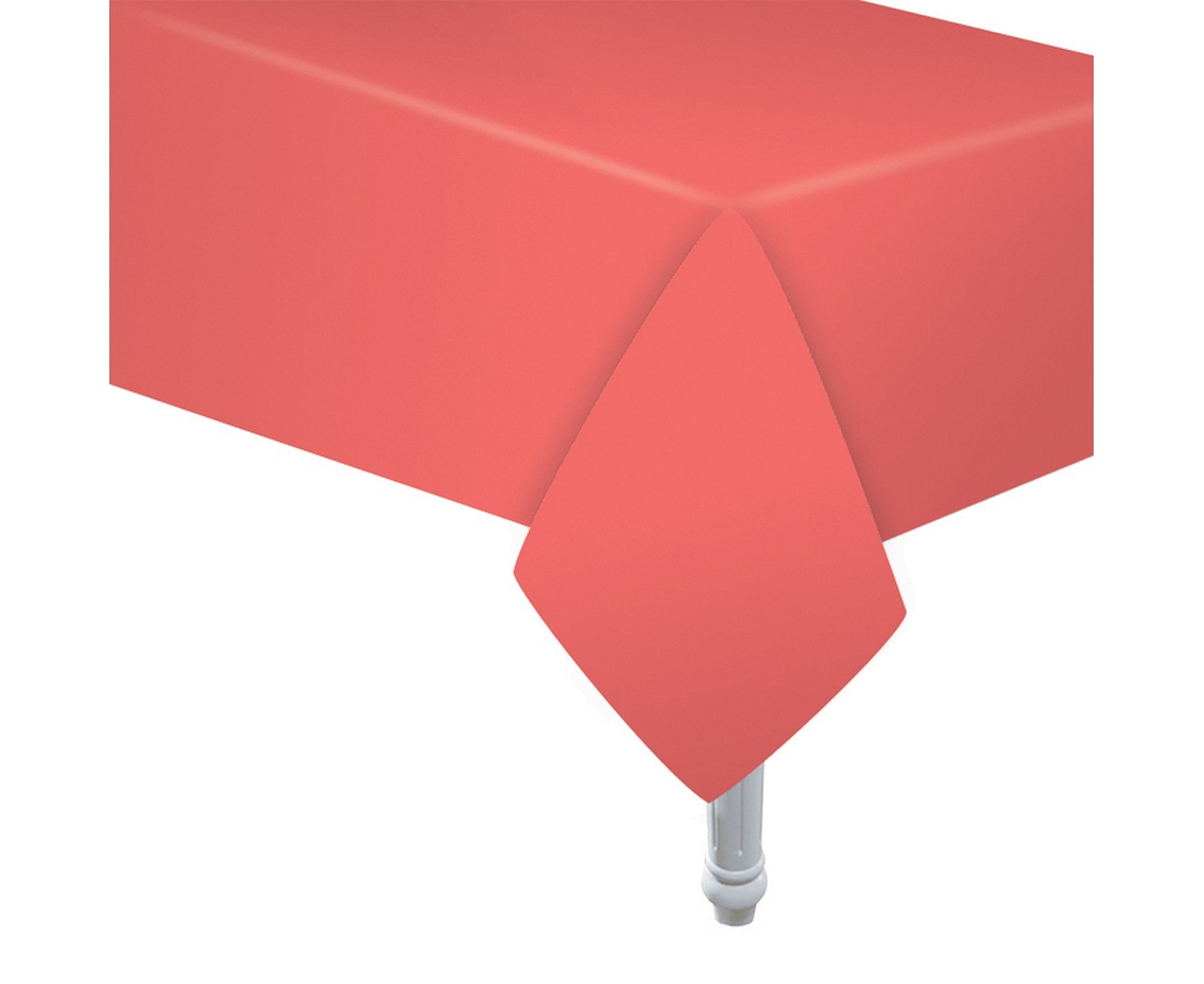 Obrus papierowy czerwony 130x180cm Godan