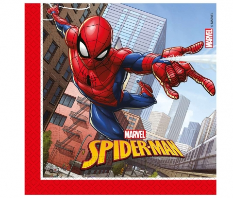 Serwetki papierowe Spiderman 33x33 20szt Godan