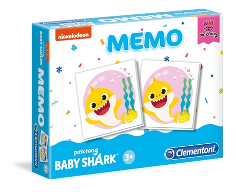 Gra Memo Baby Shark 48 elementów +4 Clementoni