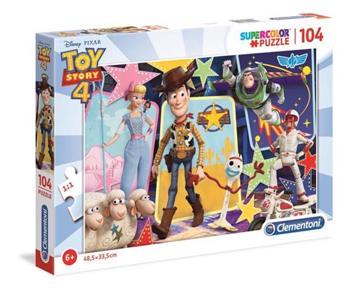 Puzzle 104 elementy Super Color Toy story +6 Clementoni