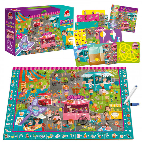  Puzzle edukacyjne Detective Candy Fair +3 Roter Kafer