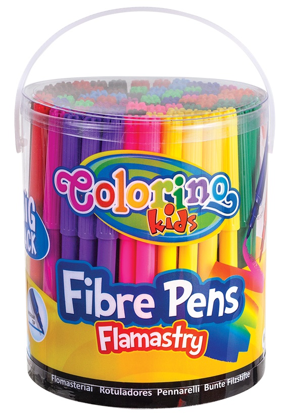 Flamastry 12 kolorów 96szt tuba Colorino Kids