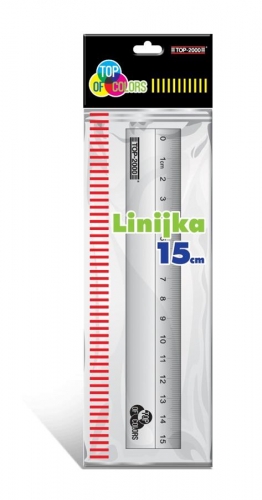 Linijka aluminiowa 20cm TOP-2000