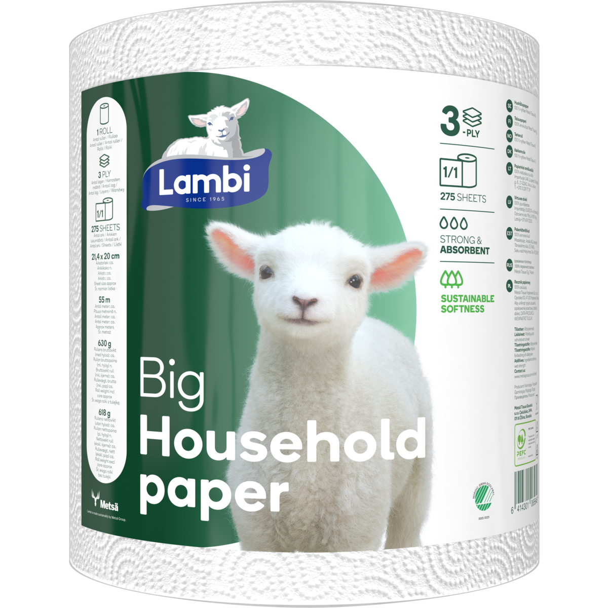Ręcznik papierowy 3W Big XXL Lambi