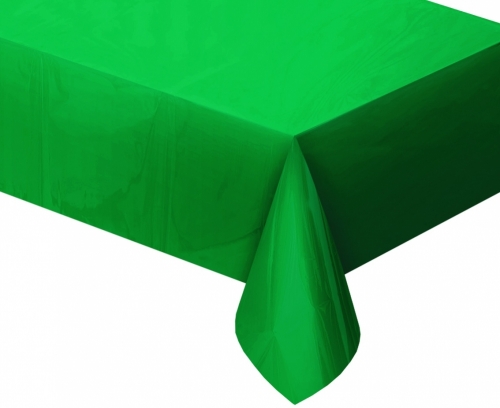 Obrus papierowy zielony metaliczny 130x180cm Godan