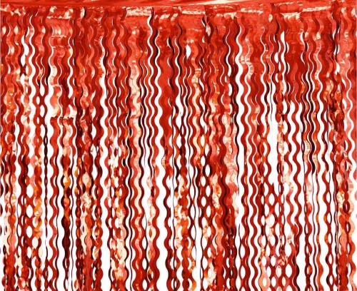 Kurtyna spirale 100x200cm czerwona Godan
