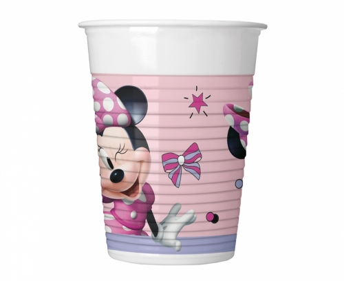 Kubeczek plastikowy Minnie 200ml 8szt Godan