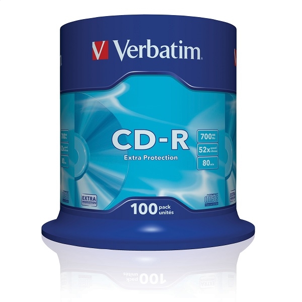 Płyta CD-R 700MB 52X 100szt. Verbatim