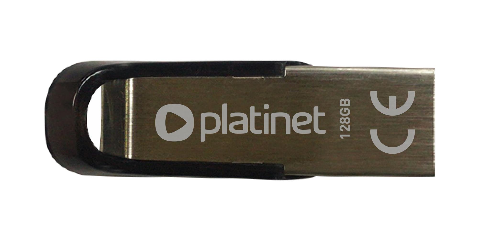 Pendrive 128GB USB 2,0 S-Depo metal Platinet