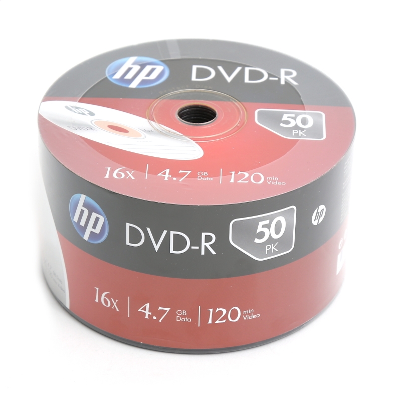 Płyta DVD-R 4,7GB X16 50szt HP