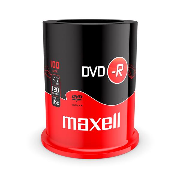 Płyta DVD-R 4,7GB 16X 100szt Maxell