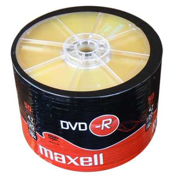 Płyta DVD-R 4,7GB 16X 50szt Maxell