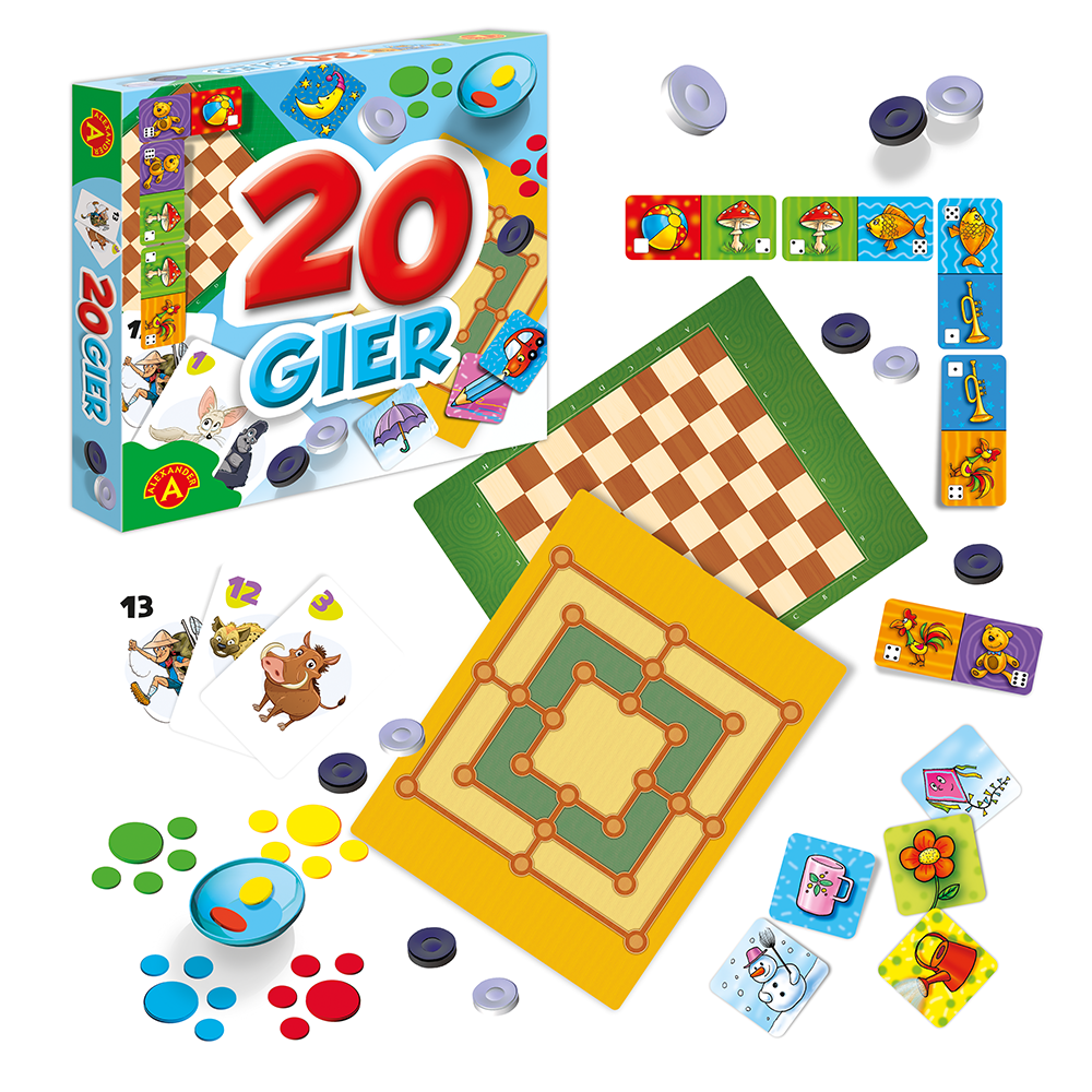 20 gier dla dzieci +5 Alexander