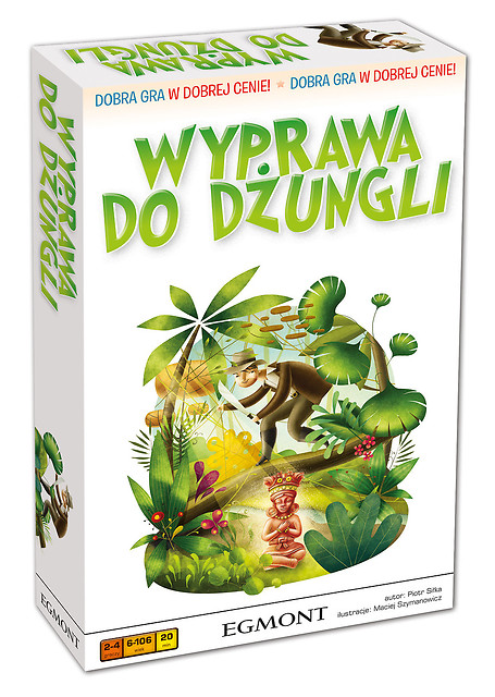 Gra wyprawa do dżungli +6 Egmont