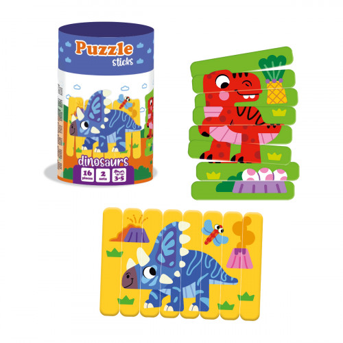 Puzzle patyki Dinozaur +3 Roter Kafer