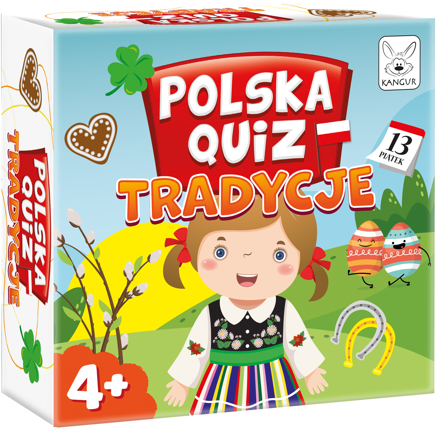 Gra edukacyjna Polska quiz tradycje +4 Kangur