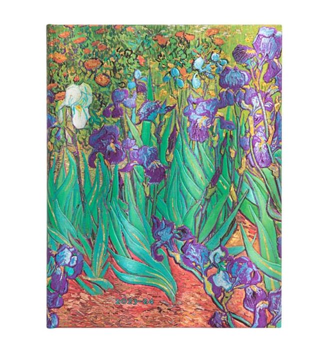 Kalendarz książkowy tygodniowy B5 2023/2024 Van Gogh’s Irises Paperblanks