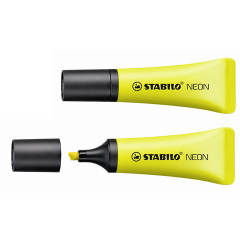 Zakreślacz Neon Stabilo żółty