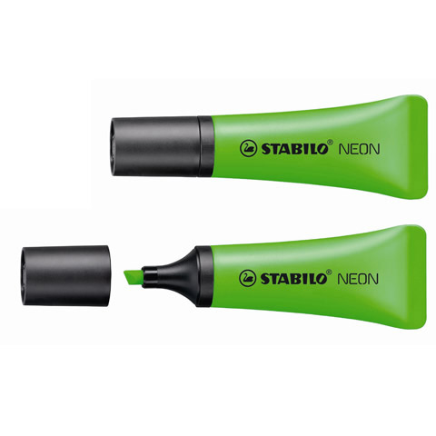 Zakreślacz Neon Stabilo zielony