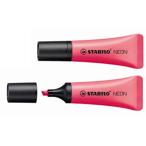 Zakreślacz Neon Stabilo różowy