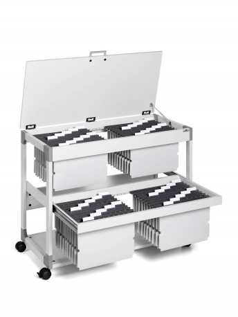 Wózek na teczki zawieszkowe System File Trolley 100 Multi Durable