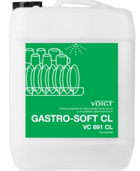 Środek chlorowy do maszynowego mycia naczyń 10L Gastro-Soft CL VC 691 Voigt