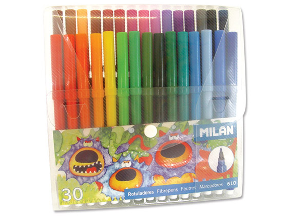 Flamastry 30 kolorów Milan