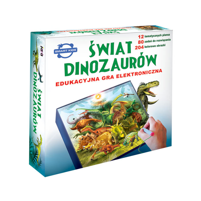 Gra elektroniczna dla przedszkolaka Świat dinozaurów +4 Jawa