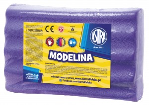 Modelina 1kg fioletowa Astra