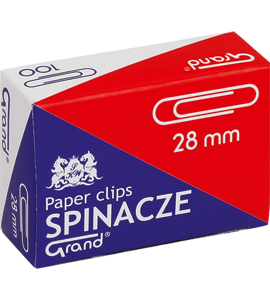 Spinacze 28mm 100szt. Grand