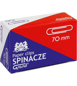 Spinacze 70mm 100szt. Grand