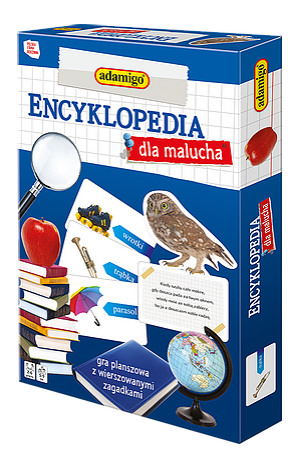 Gra edukacyjna encyklopedia dla malucha +5 Adamigo