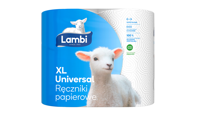 Ręcznik papierowy XL 2szt. Universal Lambi