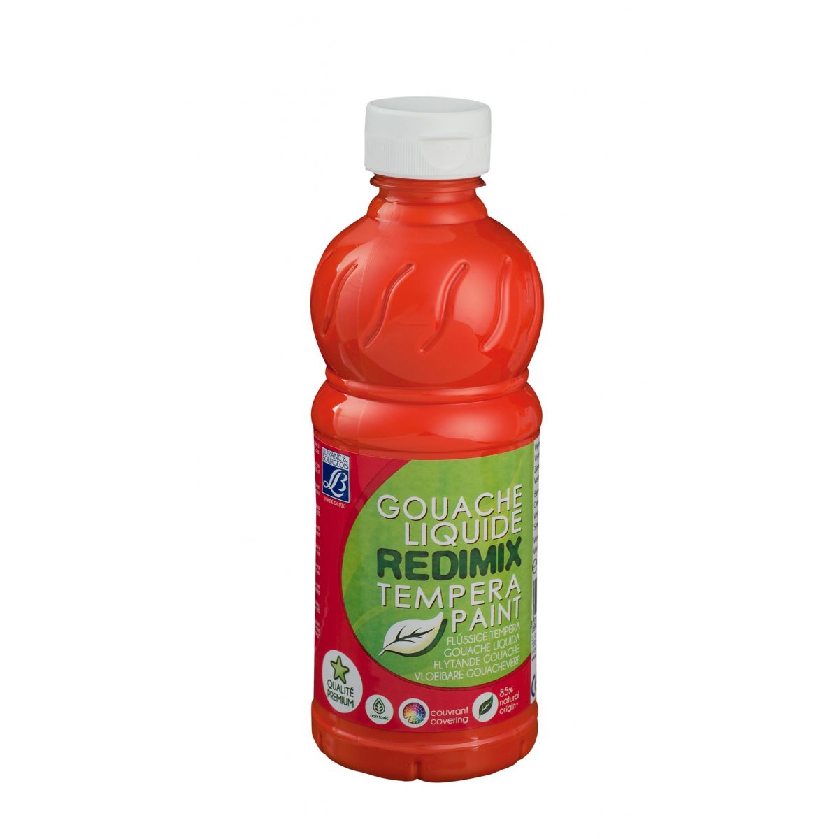 Farba temper pomarańczowa 500ml Redimix