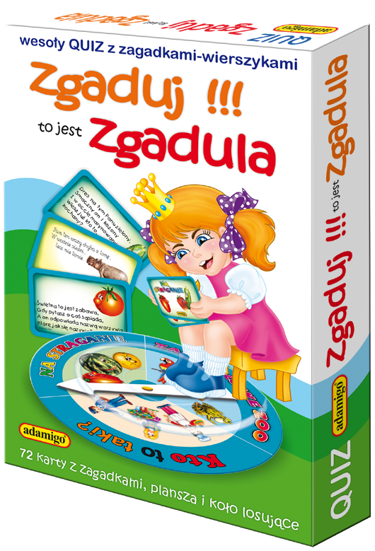 Gra edukacyjna Zgaduj zgadula +4 Adamigo